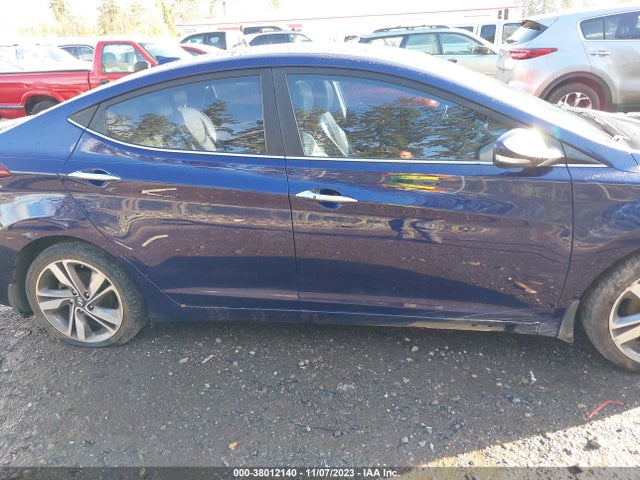 2014 HYUNDAI ELANTRA LIMITED VIN: 5NPDH4AE7EH488014