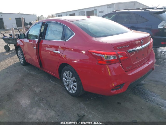 2017 NISSAN SENTRA SV VIN: 3N1AB7AP3HL657590