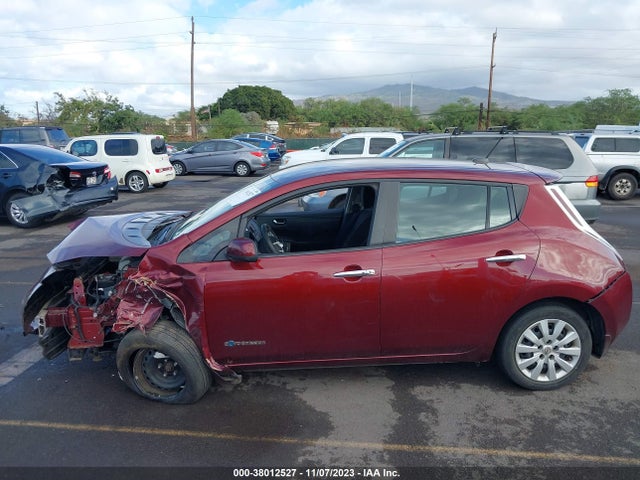 2016 NISSAN LEAF S VIN: 1N4BZ0CP6GC313883