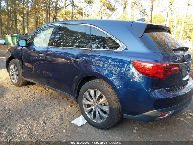Acura Mdx Technology Package 2014 5FRYD3H46EB001449 Image 3