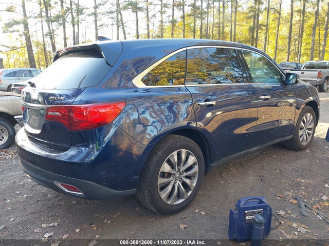 Acura Mdx Technology Package 2014 5FRYD3H46EB001449 Image 4