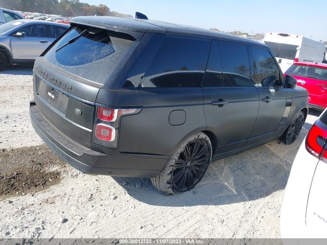 Aukcja sprzedaży 2018 Land Rover Range Rover 3.0l V6 Supercharged Hse, vin: SALGS2SV8JA388256, numer aukcji: 38012723