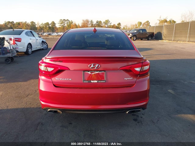 2016 HYUNDAI SONATA SPORT VIN: 5NPE34AFXGH402841