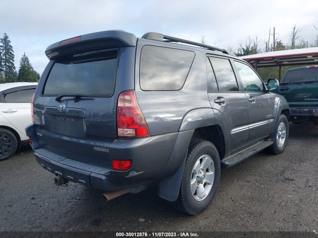 2005 TOYOTA 4RUNNER LIMITED V6 VIN: JTEBU17R758032357