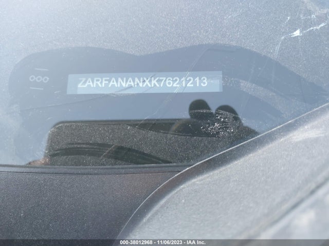 ZARFANANXK7621213 Alfa Romeo Giulia Sport Awd