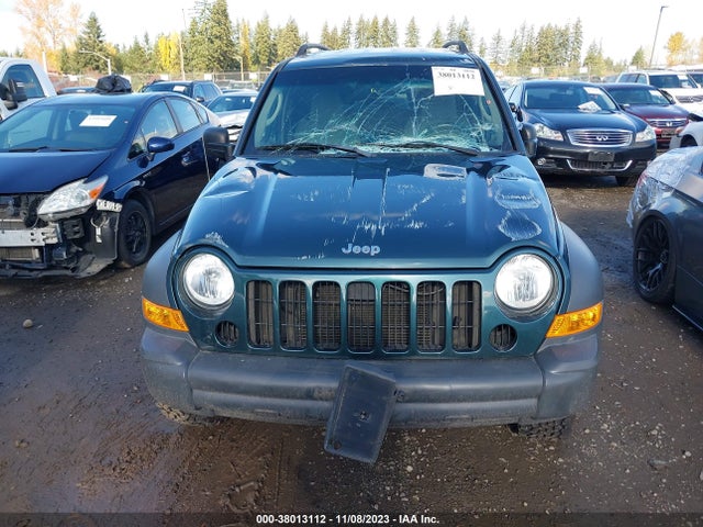 2006 JEEP LIBERTY SPORT VIN: 1J4GL48K96W171672