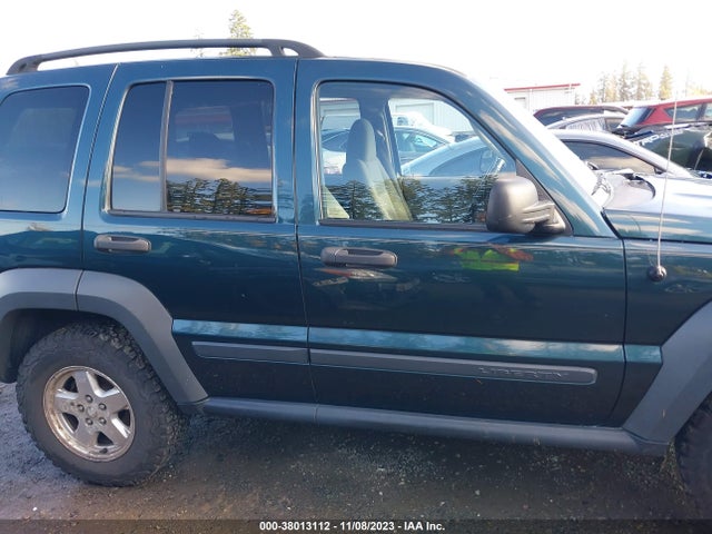 2006 JEEP LIBERTY SPORT VIN: 1J4GL48K96W171672