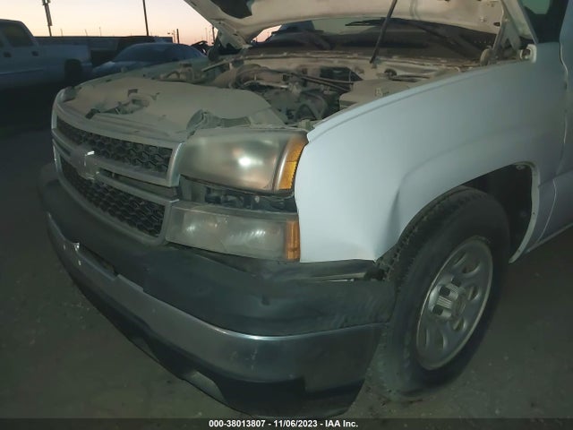 2006 CHEVROLET SILVERADO 1500 WORK TRUCK VIN: 1GCEC14X46Z126621