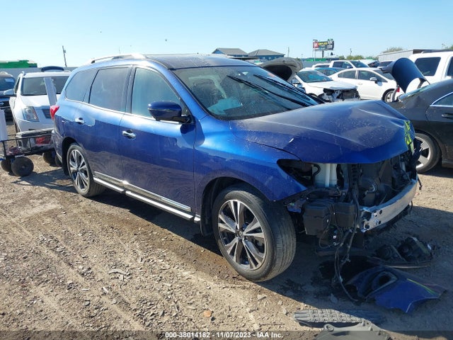 2017 NISSAN PATHFINDER PLATINUM VIN: 5N1DR2MN4HC630313