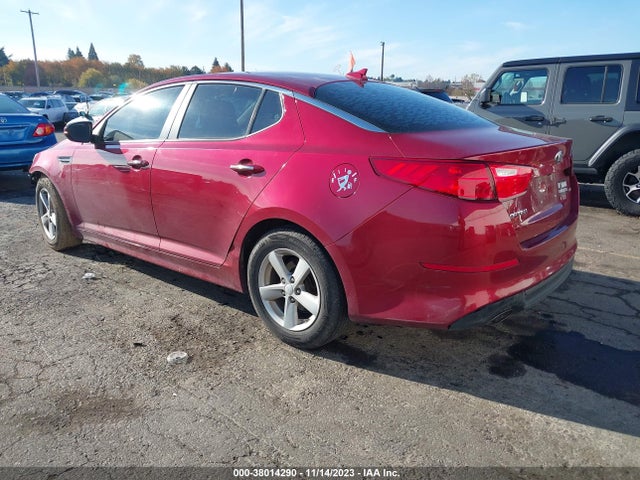 KIA Optima Lx 2014 5XXGM4A74EG279464 Image 3