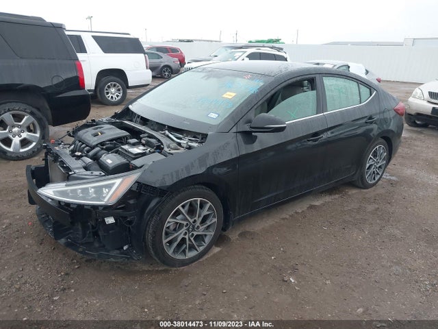2019 HYUNDAI ELANTRA LIMITED VIN: 5NPD84LF1KH484154