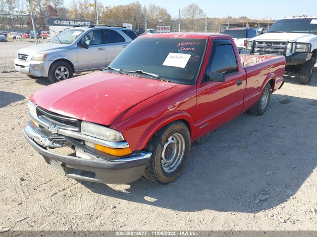 1998 CHEVROLET S-10 FLEETSIDE VIN: 1GCCS14X4WK210733