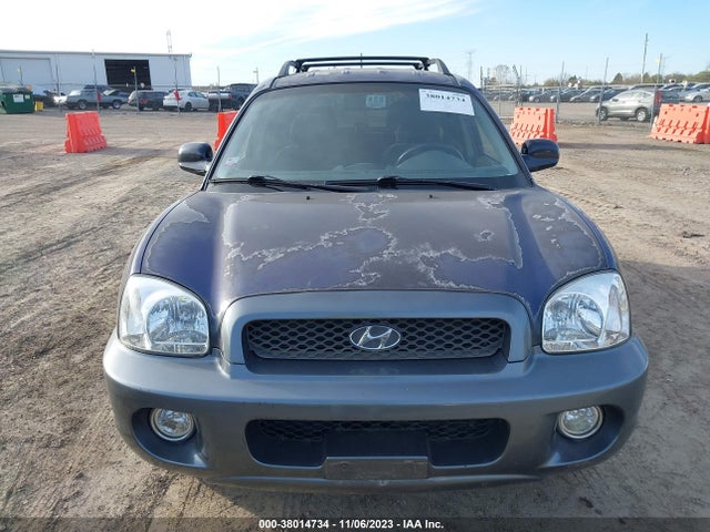 2004 HYUNDAI SANTA FE GLS VIN: KM8SC13D54U761685