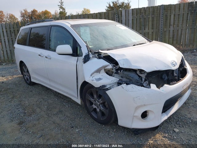 2015 TOYOTA SIENNA SE 8 PASSENGER VIN: 5TDXK3DC6FS546306