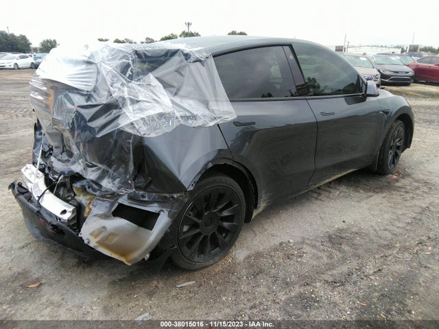 2021 TESLA MODEL Y LONG RANGE DUAL MOTOR ALL-WHEEL DRIVE VIN: 5YJYGDEE5MF255955