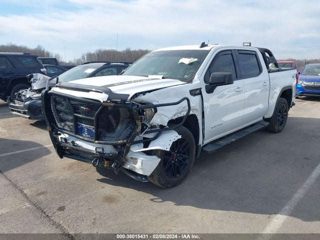 GMC Sierra 1500 4wd  Short Box Elevation 2021 1GTU9CED8MZ377438 Image 2