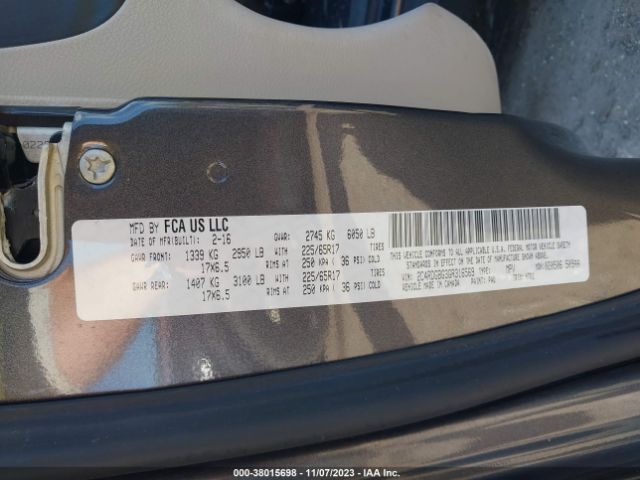 2C4RDGBG3GR316569 Dodge Grand Caravan American Value Pkg