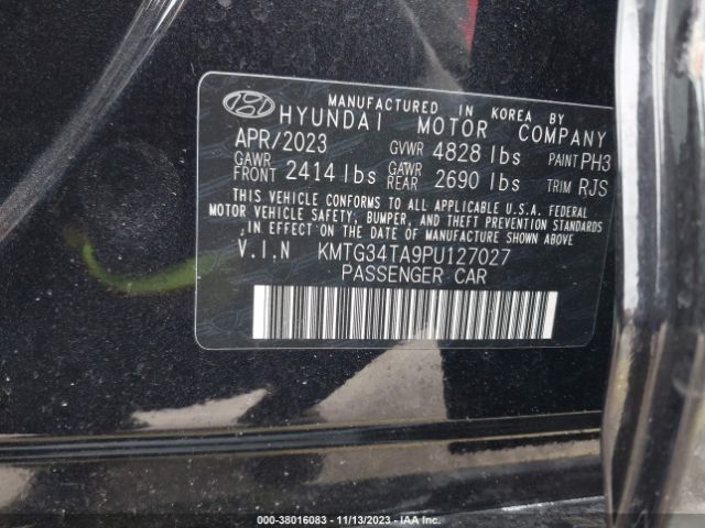 KMTG34TA9PU127027 Genesis G70 2.0t Awd