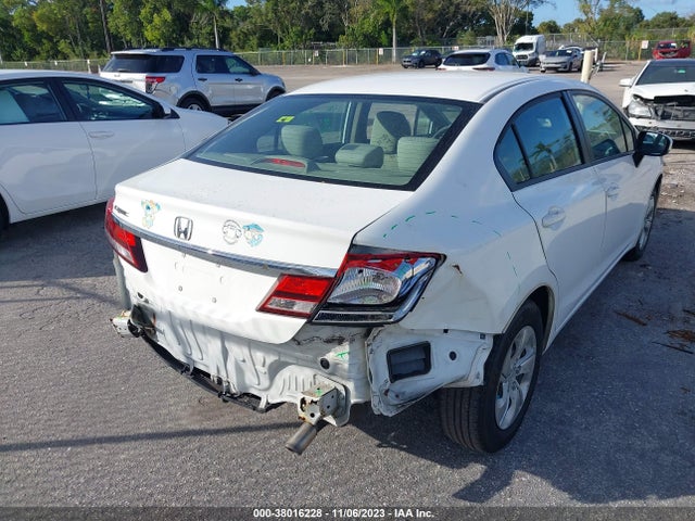 2015 HONDA CIVIC LX VIN: 19XFB2F51FE059304