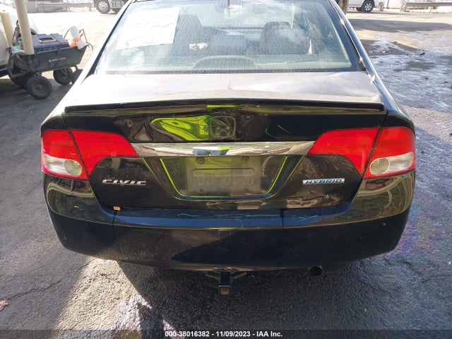 2010 HONDA CIVIC HYBRID VIN: JHMFA3F22AS002497