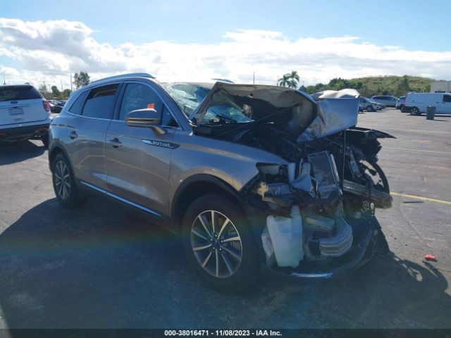 2021 LINCOLN NAUTILUS 2LMPJ6J96MBL00318