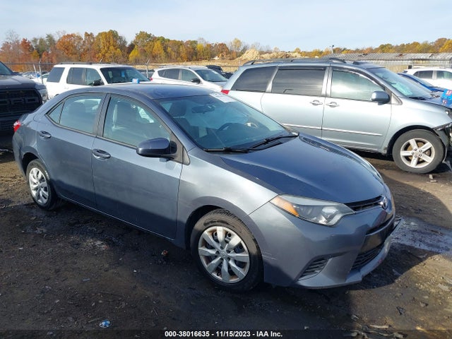2016 TOYOTA COROLLA LE VIN: 2T1BURHE7GC521931