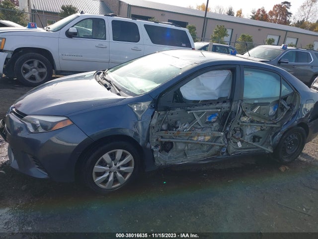 2016 TOYOTA COROLLA LE VIN: 2T1BURHE7GC521931