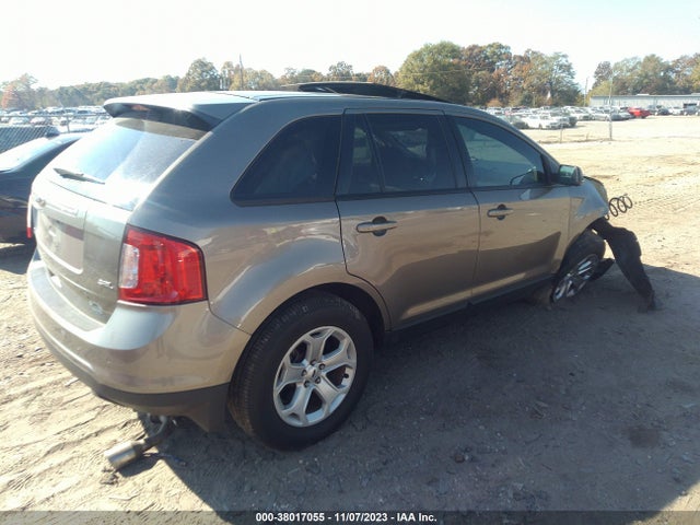 2013 FORD EDGE SEL VIN: 2FMDK3JC3DBA09572