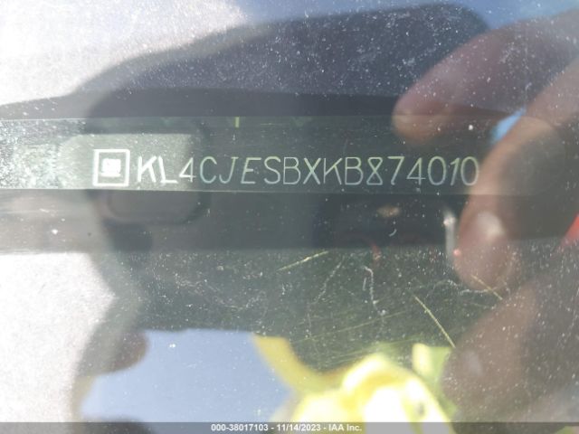KL4CJESBXKB874010 Buick Encore Awd Preferred