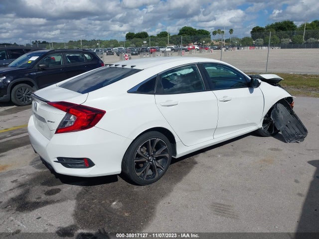 2020 HONDA CIVIC SPORT VIN: 2HGFC2F87LH522085