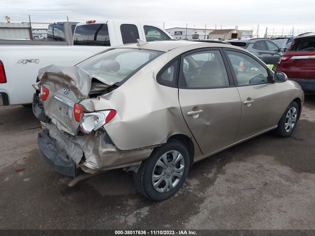 2010 HYUNDAI ELANTRA GLS PZEV VIN: KMHDU4AD3AU054686