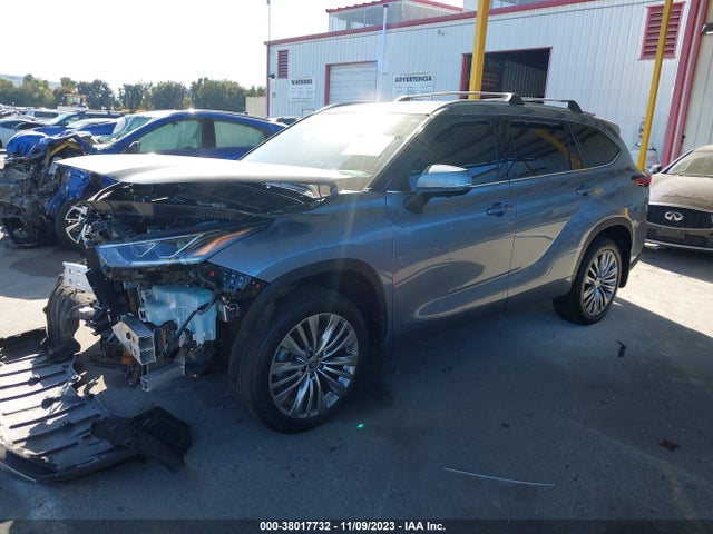 2023 TOYOTA HIGHLANDER PLATINUM VIN: 5TDKDRBH6PS006042