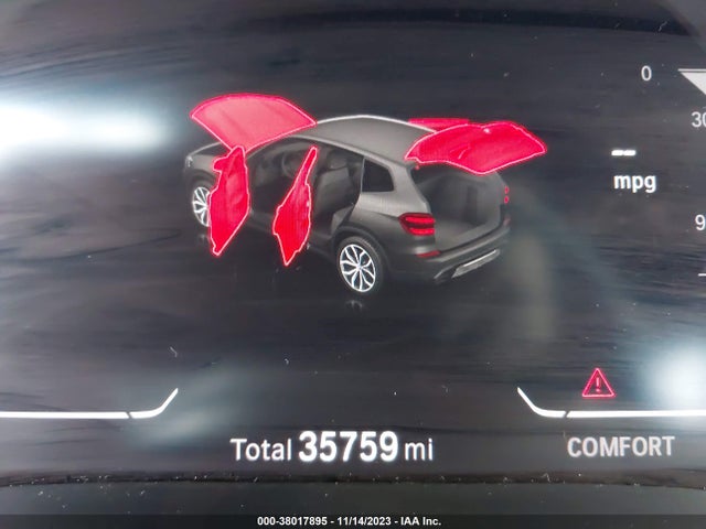 BMW X3  Sdrive30i 2021 5UXTY3C04M9H83457 Image 15