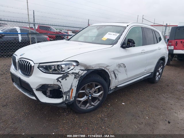 BMW X3  Sdrive30i 2021 5UXTY3C04M9H83457 Image 2