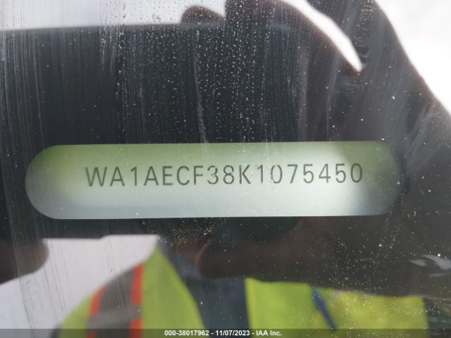 2019 AUDI Q3 WA1AECF38K1075450 Photo 8