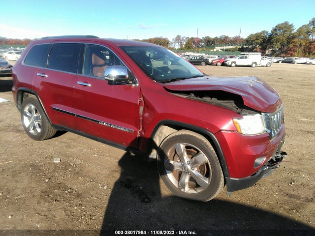 2013 JEEP GRAND CHEROKEE OVERLAND VIN: 1C4RJFCT1DC655690
