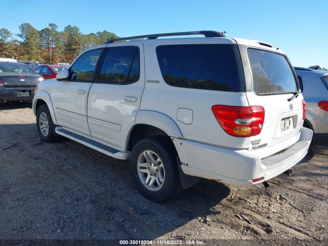 2003 TOYOTA SEQUOIA LIMITED VIN: 5TDBT48AX3S190363