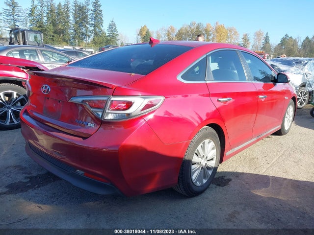 Hyundai Sonata Hybrid Se 2016 KMHE24L11GA014078 Image 4