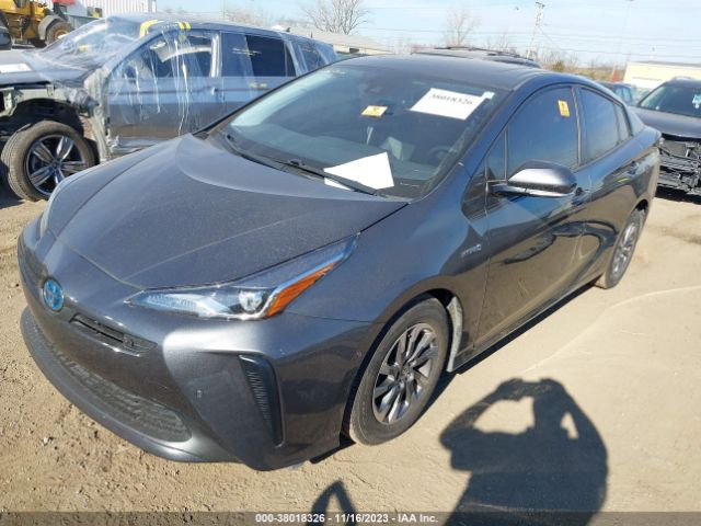 2019 TOYOTA PRIUS JTDKARFU0K3087355 Photo 1