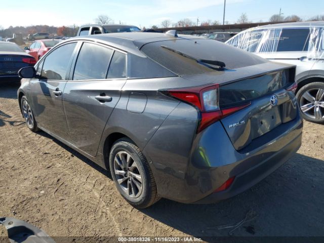 2019 TOYOTA PRIUS JTDKARFU0K3087355 Photo 2