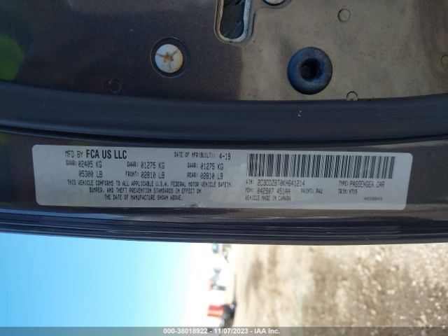 2C3CDZBT0KH641214 Dodge Challenger R/t