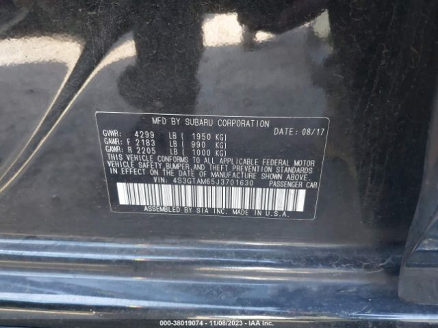 4S3GTAM65J3701630 Subaru Impreza Sport