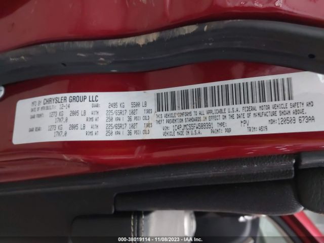 1C4PJMCS5FW589391 Jeep Cherokee Latitude