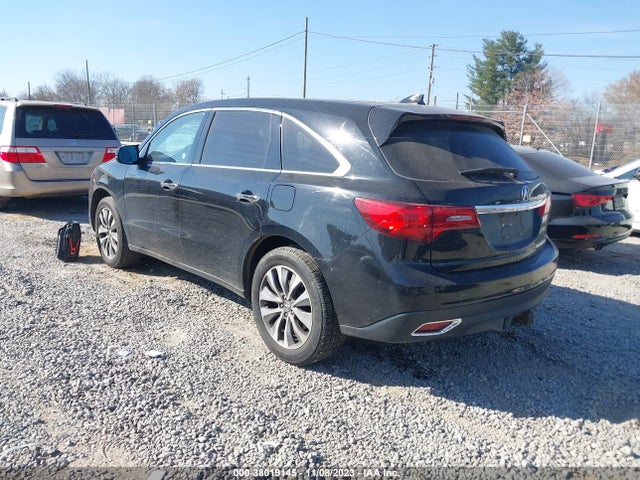 Acura Mdx Technology Package 2014 5FRYD4H43EB048265 Image 3