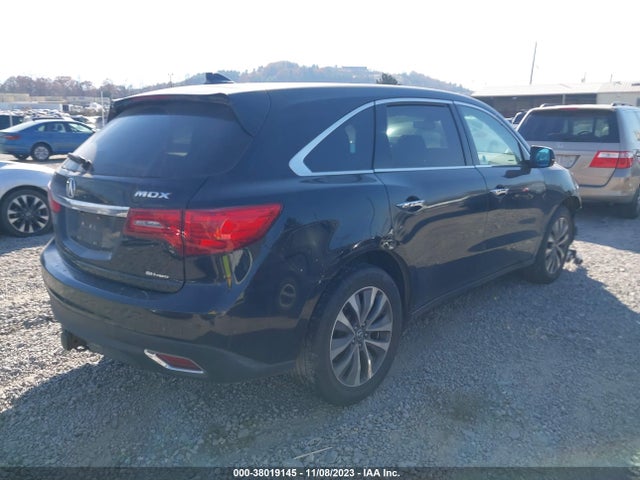 Acura Mdx Technology Package 2014 5FRYD4H43EB048265 Image 4