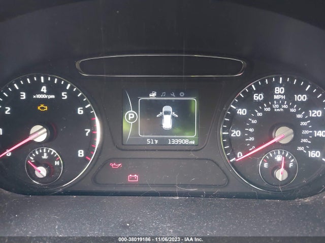 2016 KIA SORENTO 2.4L LX VIN: 5XYPGDA37GG023399