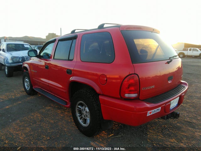 2000 DODGE DURANGO VIN: 1B4HS28N9YF253302