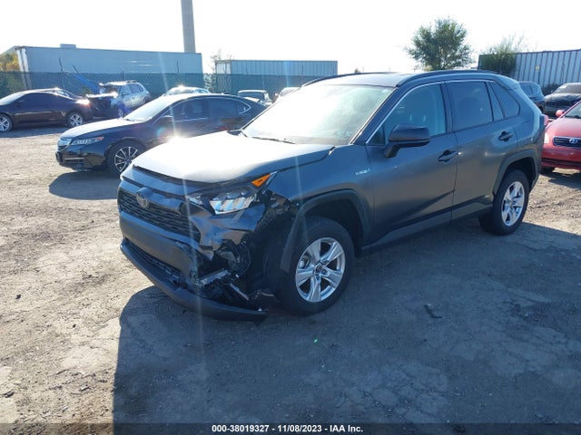 2021 TOYOTA RAV4 LE HYBRID VIN: 4T3LWRFV7MU019732