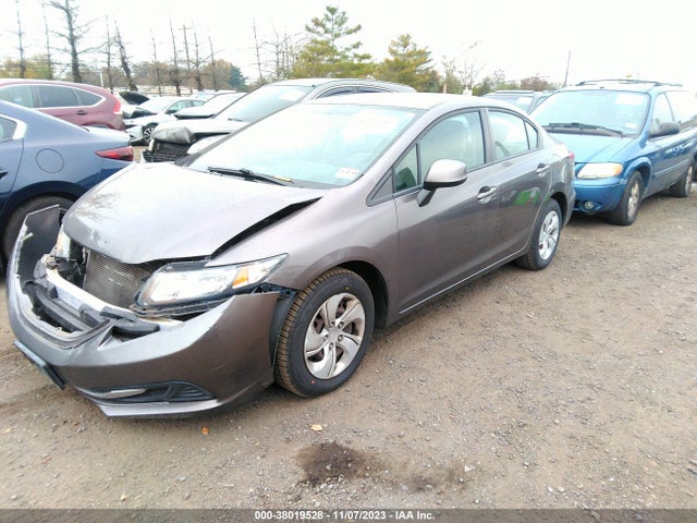 2013 HONDA CIVIC LX VIN: 19XFB2F51DE209103