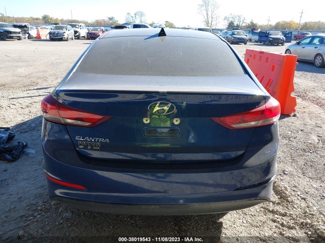2018 HYUNDAI ELANTRA SEL VIN: 5NPD84LF9JH237768